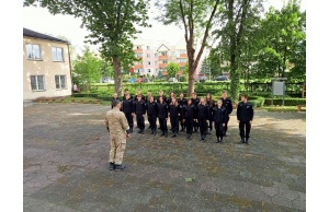 Szkolenie klasy mundurowej - 30 maja 2022 r.